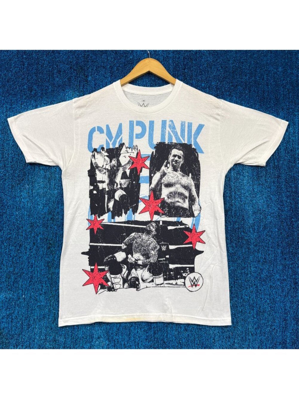 WWE Legends CM Punk “Best In The World” Graphic T-Shirt Size M